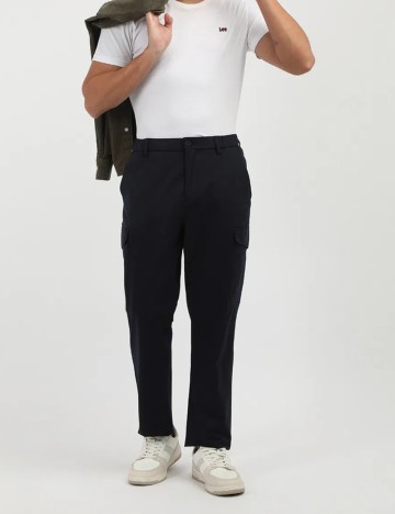 Pantaloni Tommy Hilfiger, albastru