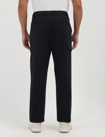 Pantaloni Tommy Hilfiger, albastru