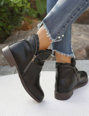 Botine Shein, negru