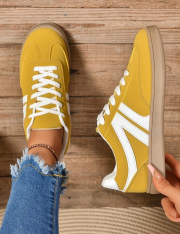 Pantofi Sport Shein, galben