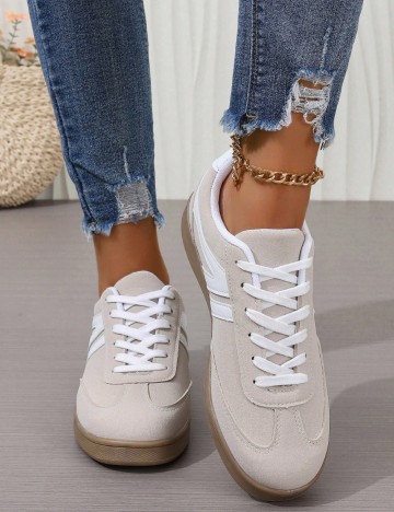 Pantofi Sport Shein, crem