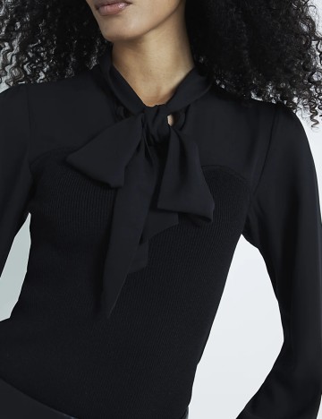 Bluză River Island, negru