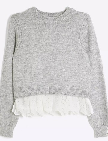 Pulover River Island, gri