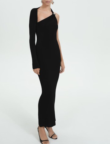Rochie maxi Mango, negru