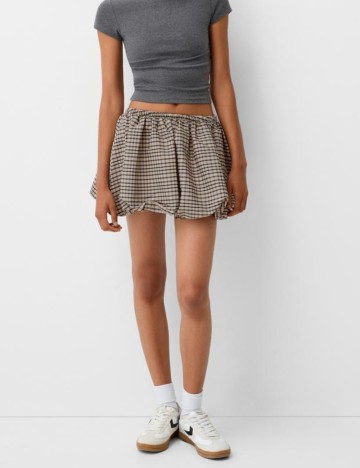 Fustă mini Bershka, mix culori