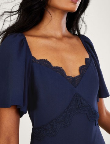 Rochie maxi Monsoon, albastru