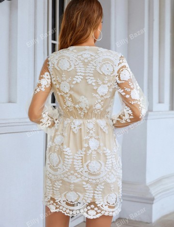Rochie mini Shein, bej