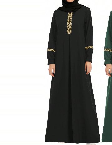 Set rochie și eșarfă Shein, negru