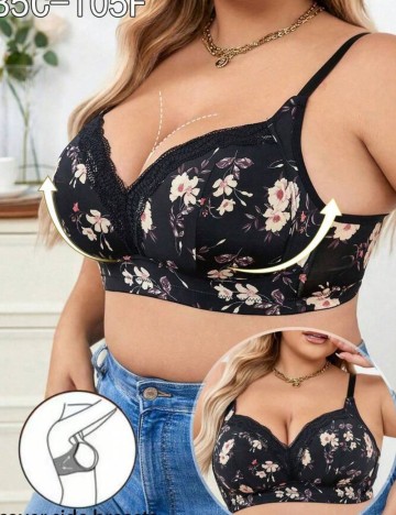 Sutien Shein, negru