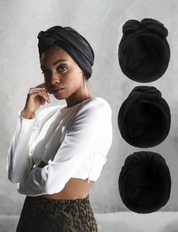 Turban Shein, negru