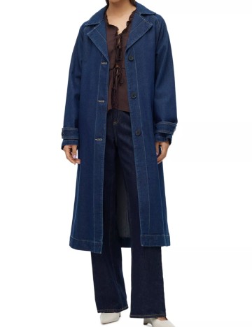 Trench Vero Moda, albastru