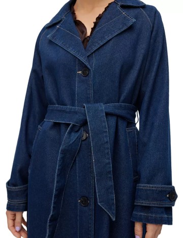 Trench Vero Moda, albastru