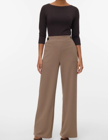 Pantaloni Vero Moda, maro