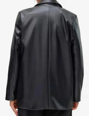 Jachetă imitație de piele Vero Moda, negru