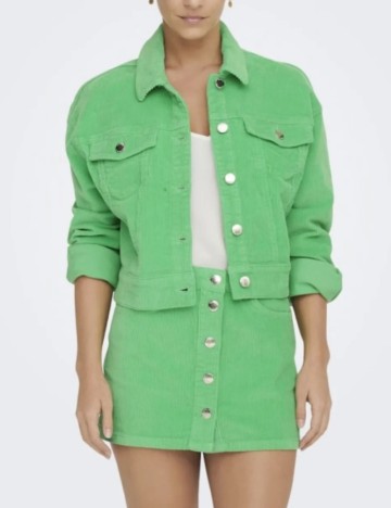 Jachetă Only, verde