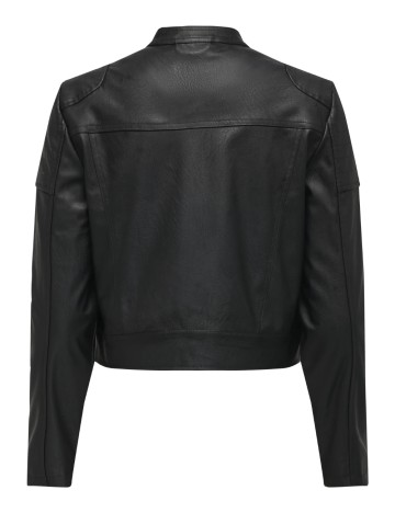Geacă Imitație Piele Only, negru