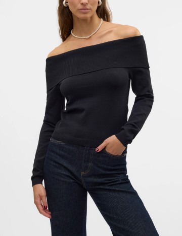 Bluză Vero Moda, negru