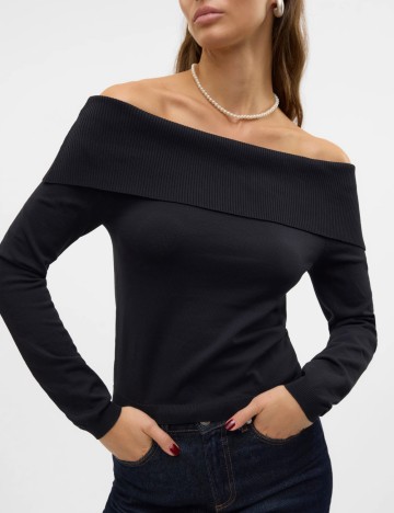 Bluză Vero Moda, negru