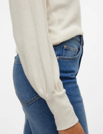 Bluză Vero Moda, crem