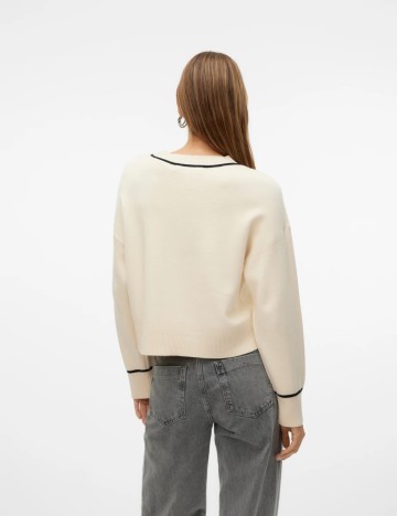 Pulover Vero Moda, crem