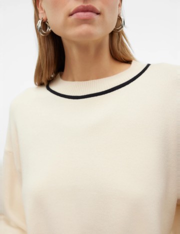 Pulover Vero Moda, crem