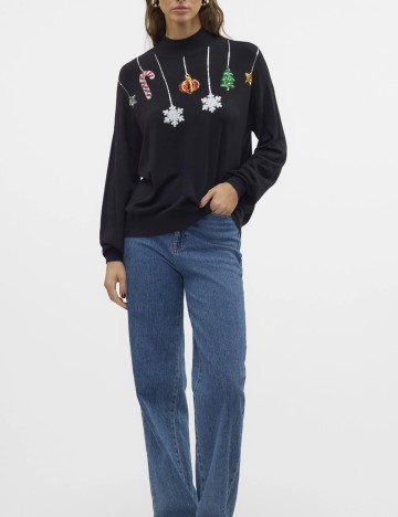 Pulover Vero Moda, negru