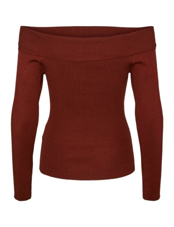 Bluză Vero Moda, cărămiziu