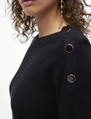 Bluză Vero Moda, negru