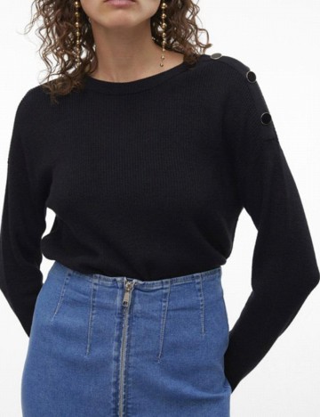 Bluză Vero Moda, negru