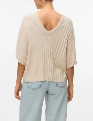 Tricou Vero Moda, bej