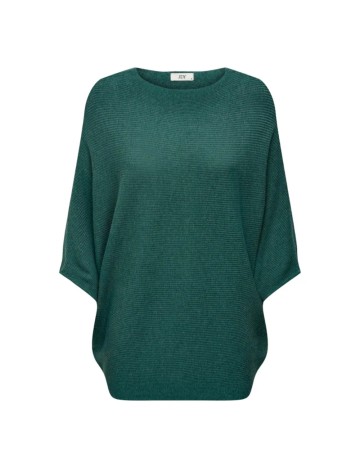 Pulover cu mânecă scurtă Only, verde