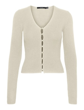 Bluză cu nasturi Vero Moda, crem