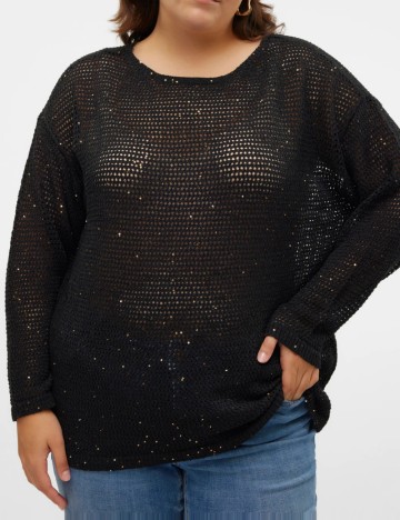 Bluze de trening Vero Moda, negru
