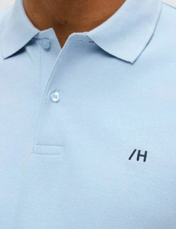Tricou polo Selected, albastru