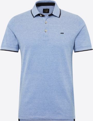 Tricou polo Jack & Jones, albastru