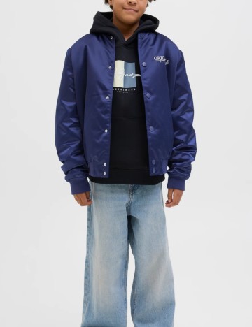 Jachetă Jack & Jones, albastru