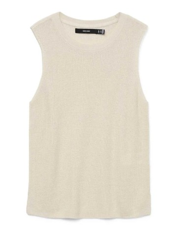 Vestă Vero Moda, crem