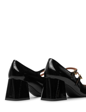 Pantofi cu toc Love Moschino, negru