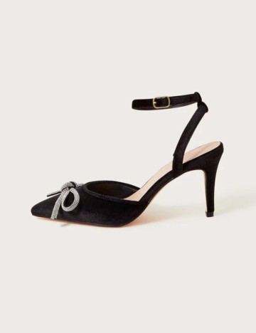 Pantofi cu toc Monsoon, negru