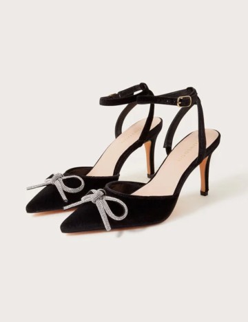 Pantofi cu toc Monsoon, negru