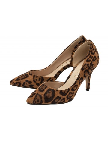 Pantofi cu toc Ravel, mix culori
