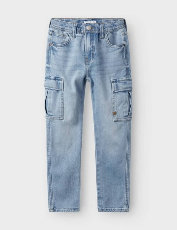 Jeans Name It, albastru