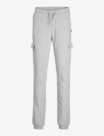 Pantaloni de trening Jack & Jones, gri