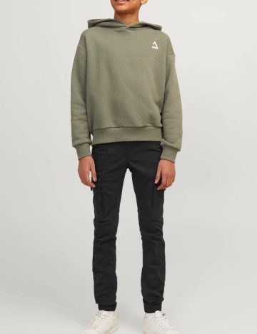 Pantaloni Jack & Jones, negru