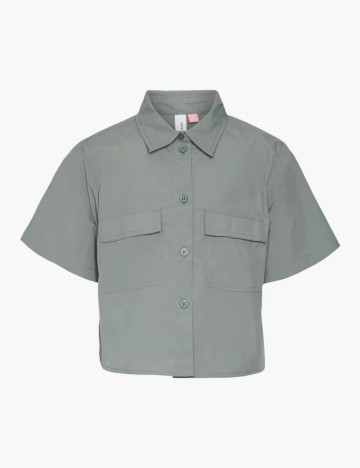 Cămașă Vero Moda, verde