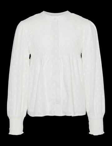 Cămașă Vero Moda, alb