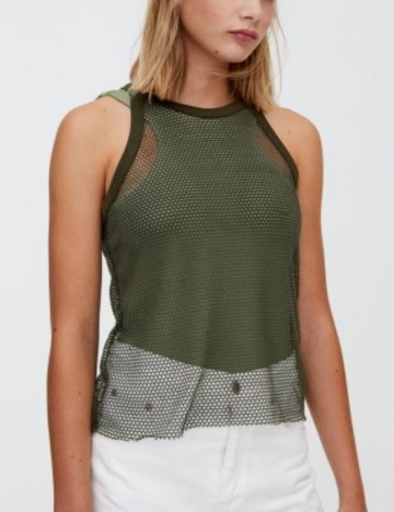 Top Pull&Bear, kaki