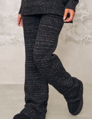 Pantaloni PRETTYLITTLETHING, negru