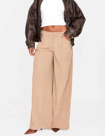Pantaloni PRETTYLITTLETHING, bej