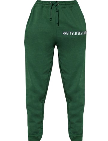 Pantaloni de trening PRETTYLITTLETHING, verde